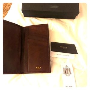 Brand New MENS Bosca Italian Leather Wallet